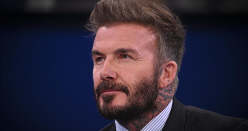 David Beckham tıraş makinesinin azizliğine uğradı
