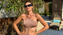Fahriye Evcen’den mayokinili pozlar geldi! Fotoğraflara beğeni yağdı