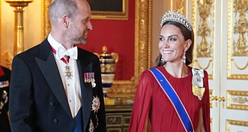 Prenses Kate yıllar sonra taç taktı